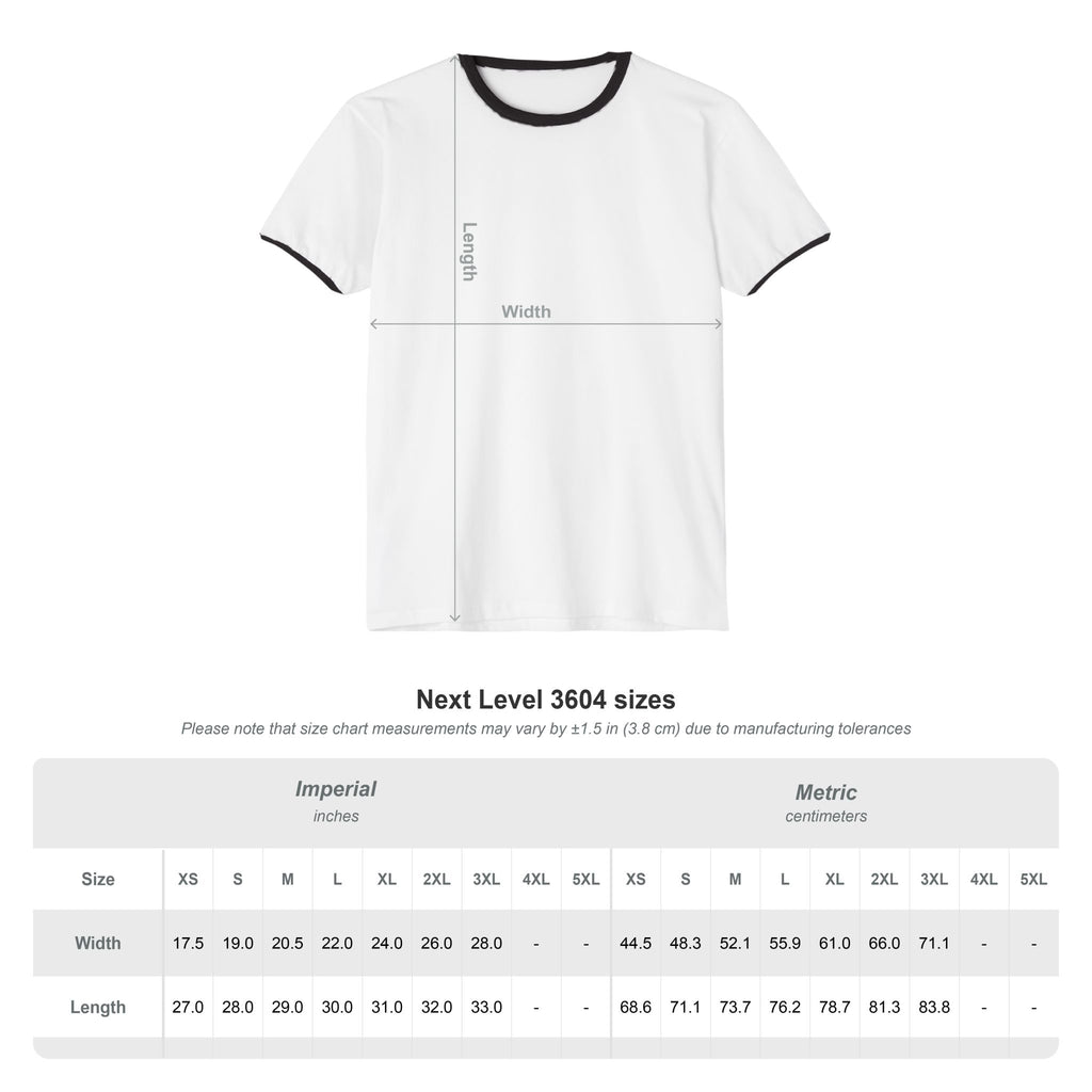 Unisex Cotton Ringer T-Shirt